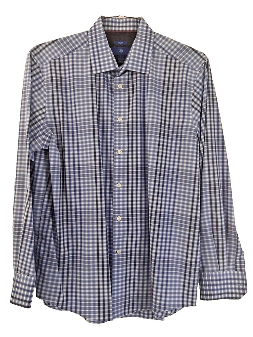 Egara Slim Fit Non Iron Dress Shirt Mens Size XL
